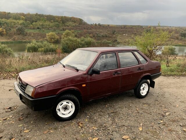 Червоний ВАЗ 21099, об'ємом двигуна 0 л та пробігом 320 тис. км за 1100 $, фото 3 на Automoto.ua