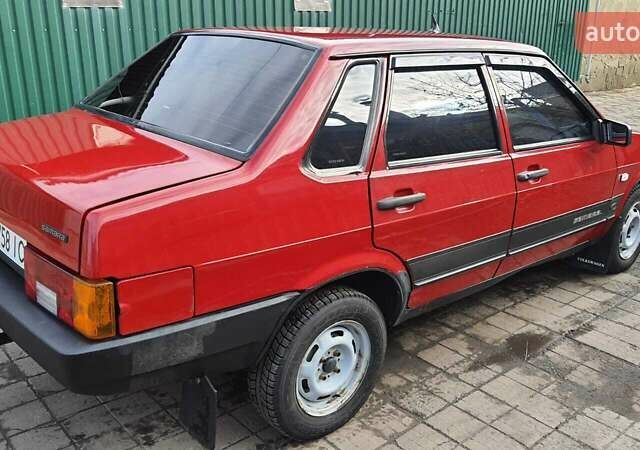 Красный ВАЗ 21099, объемом двигателя 1.5 л и пробегом 139 тыс. км за 1700 $, фото 2 на Automoto.ua