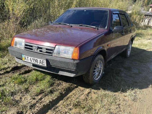 Красный ВАЗ 21099, объемом двигателя 1.5 л и пробегом 186 тыс. км за 3019 $, фото 5 на Automoto.ua