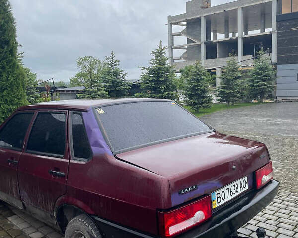 Красный ВАЗ 21099, объемом двигателя 1.5 л и пробегом 100 тыс. км за 750 $, фото 5 на Automoto.ua