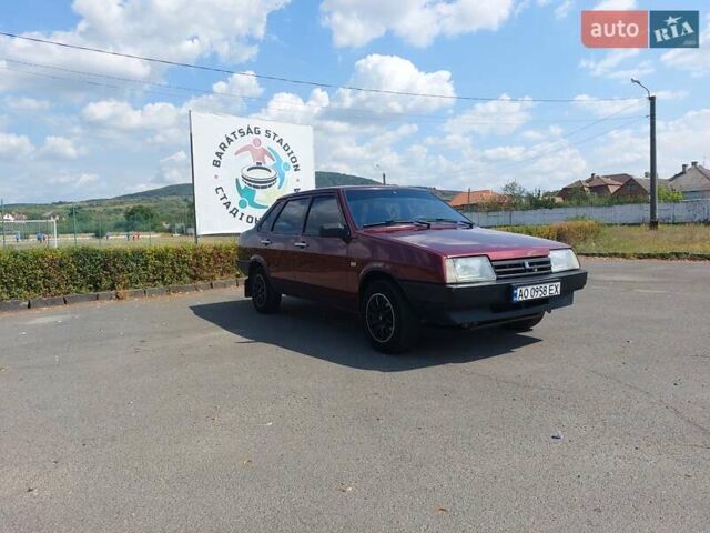 Червоний ВАЗ 21099, об'ємом двигуна 1.5 л та пробігом 170 тис. км за 3100 $, фото 7 на Automoto.ua
