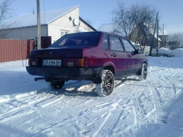 Червоний ВАЗ 21099, об'ємом двигуна 1.5 л та пробігом 300 тис. км за 1250 $, фото 5 на Automoto.ua