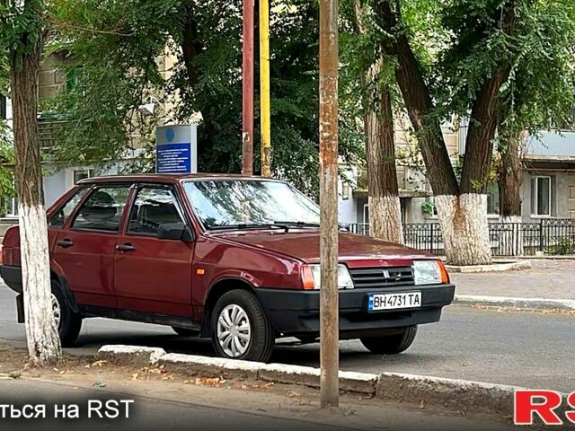 Червоний ВАЗ 21099, об'ємом двигуна 1.5 л та пробігом 170 тис. км за 2100 $, фото 6 на Automoto.ua