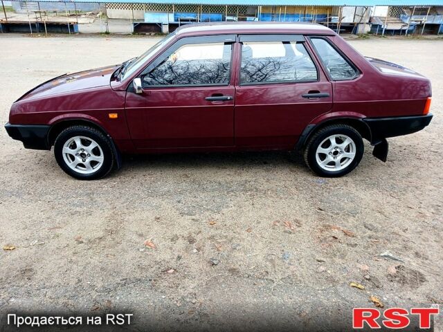 Червоний ВАЗ 21099, об'ємом двигуна 1.6 л та пробігом 224 тис. км за 2000 $, фото 6 на Automoto.ua