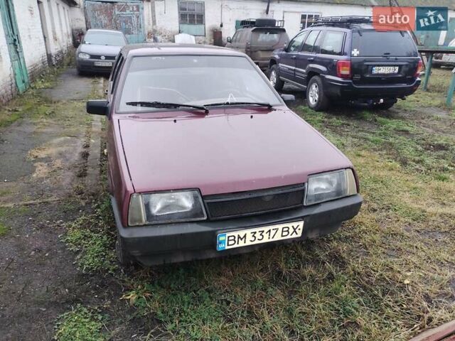 Красный ВАЗ 21099, объемом двигателя 1.6 л и пробегом 200 тыс. км за 1300 $, фото 4 на Automoto.ua