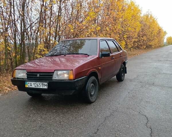 Красный ВАЗ 21099, объемом двигателя 1.5 л и пробегом 90 тыс. км за 1500 $, фото 8 на Automoto.ua