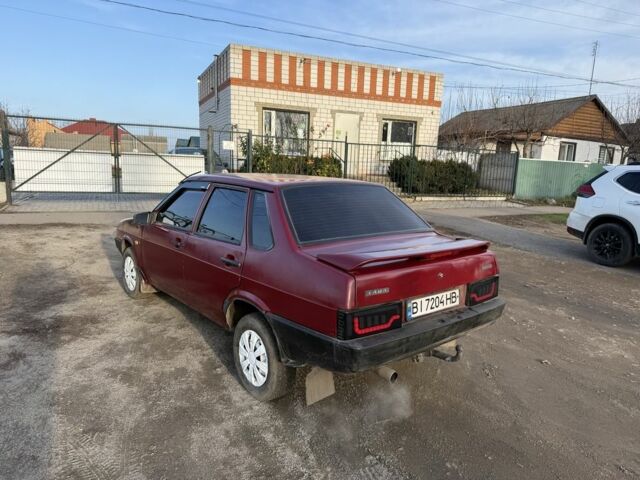 Червоний ВАЗ 21099, об'ємом двигуна 1.6 л та пробігом 200 тис. км за 1500 $, фото 3 на Automoto.ua