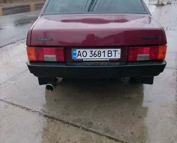Красный ВАЗ 21099, объемом двигателя 1.6 л и пробегом 230 тыс. км за 1350 $, фото 5 на Automoto.ua