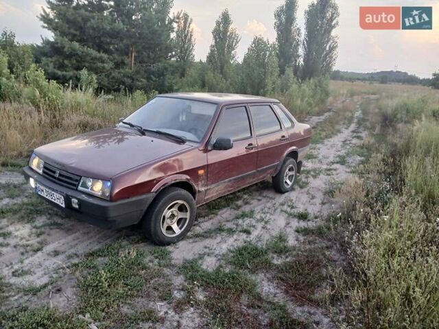 Красный ВАЗ 21099, объемом двигателя 1.6 л и пробегом 140 тыс. км за 2100 $, фото 17 на Automoto.ua