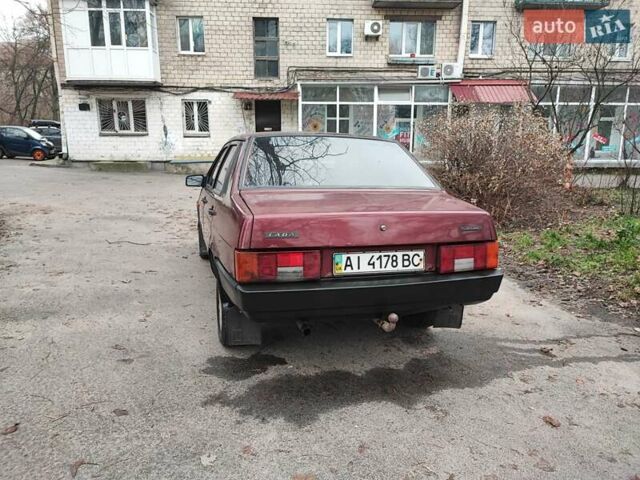 Красный ВАЗ 21099, объемом двигателя 1.5 л и пробегом 342 тыс. км за 870 $, фото 5 на Automoto.ua
