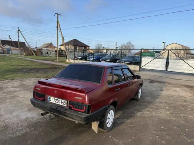 Червоний ВАЗ 21099, об'ємом двигуна 1.6 л та пробігом 200 тис. км за 1500 $, фото 2 на Automoto.ua