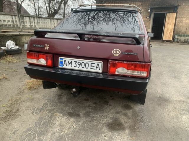 Червоний ВАЗ 21099, об'ємом двигуна 1.6 л та пробігом 260 тис. км за 1150 $, фото 7 на Automoto.ua