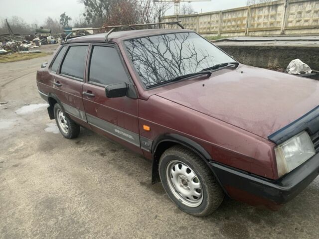 Червоний ВАЗ 21099, об'ємом двигуна 1.6 л та пробігом 260 тис. км за 1150 $, фото 10 на Automoto.ua