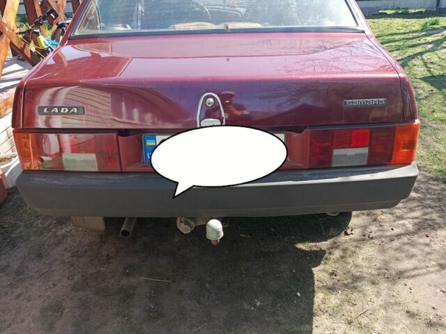 Красный ВАЗ 21099, объемом двигателя 1.6 л и пробегом 170 тыс. км за 2384 $, фото 2 на Automoto.ua