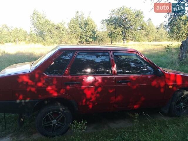 Красный ВАЗ 21099, объемом двигателя 1.6 л и пробегом 189 тыс. км за 2300 $, фото 9 на Automoto.ua