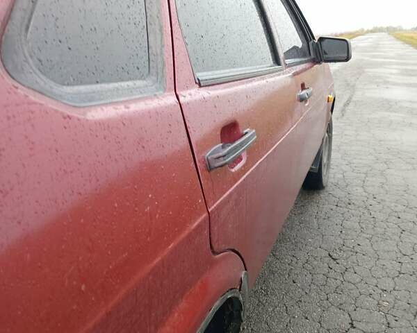 Красный ВАЗ 21099, объемом двигателя 1.5 л и пробегом 90 тыс. км за 1500 $, фото 11 на Automoto.ua