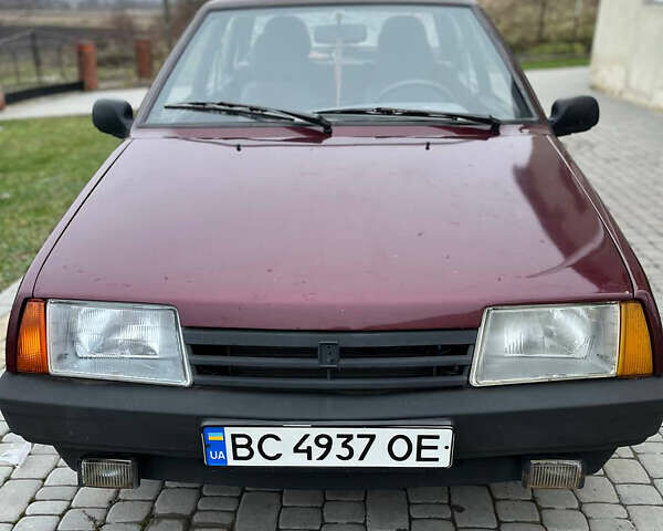 Красный ВАЗ 21099, объемом двигателя 1.6 л и пробегом 140 тыс. км за 1650 $, фото 4 на Automoto.ua