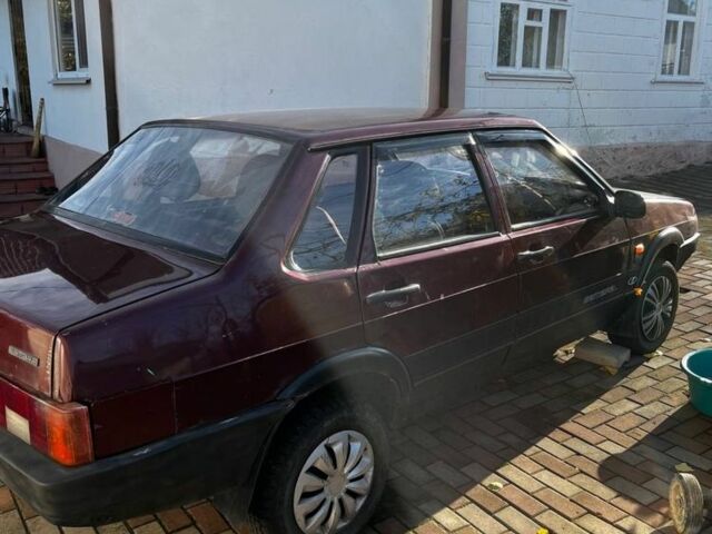 Червоний ВАЗ 21099, об'ємом двигуна 1.6 л та пробігом 340 тис. км за 1200 $, фото 2 на Automoto.ua