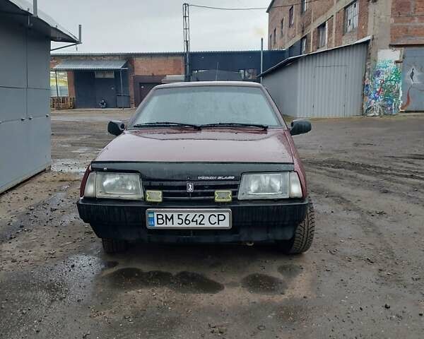 Красный ВАЗ 21099, объемом двигателя 1.5 л и пробегом 220 тыс. км за 1700 $, фото 1 на Automoto.ua