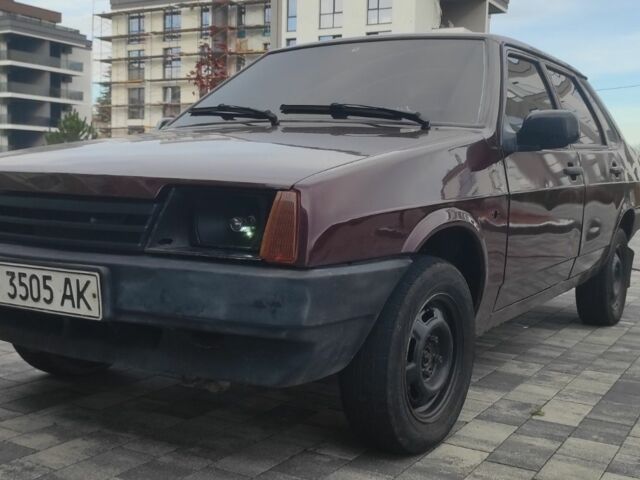 Красный ВАЗ 21099, объемом двигателя 0 л и пробегом 215 тыс. км за 1400 $, фото 2 на Automoto.ua