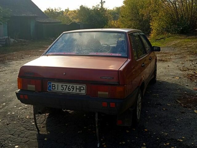 Красный ВАЗ 21099, объемом двигателя 1.5 л и пробегом 0 тыс. км за 1500 $, фото 7 на Automoto.ua