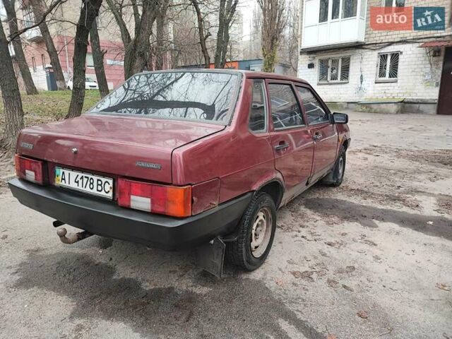 Червоний ВАЗ 21099, об'ємом двигуна 1.5 л та пробігом 339 тис. км за 870 $, фото 5 на Automoto.ua