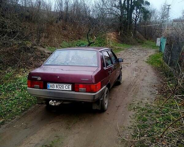 Червоний ВАЗ 21099, об'ємом двигуна 1.6 л та пробігом 170 тис. км за 1400 $, фото 4 на Automoto.ua