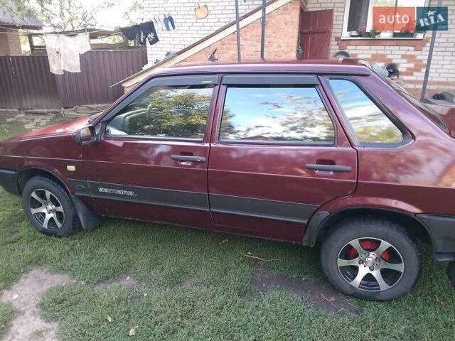 Червоний ВАЗ 21099, об'ємом двигуна 1.6 л та пробігом 160 тис. км за 2500 $, фото 1 на Automoto.ua