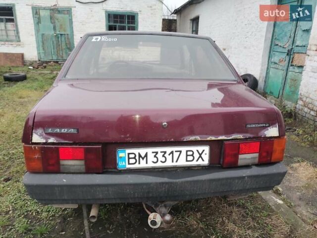 Красный ВАЗ 21099, объемом двигателя 1.6 л и пробегом 200 тыс. км за 1300 $, фото 19 на Automoto.ua