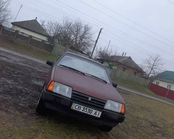 Червоний ВАЗ 21099, об'ємом двигуна 1.6 л та пробігом 194 тис. км за 2877 $, фото 6 на Automoto.ua