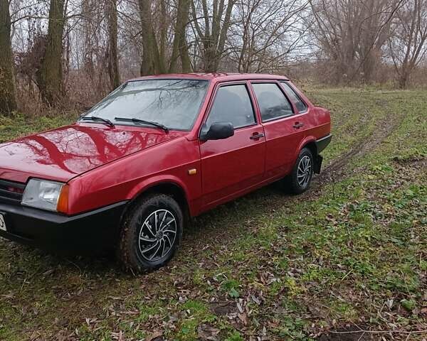 Червоний ВАЗ 21099, об'ємом двигуна 1.6 л та пробігом 204 тис. км за 1850 $, фото 5 на Automoto.ua