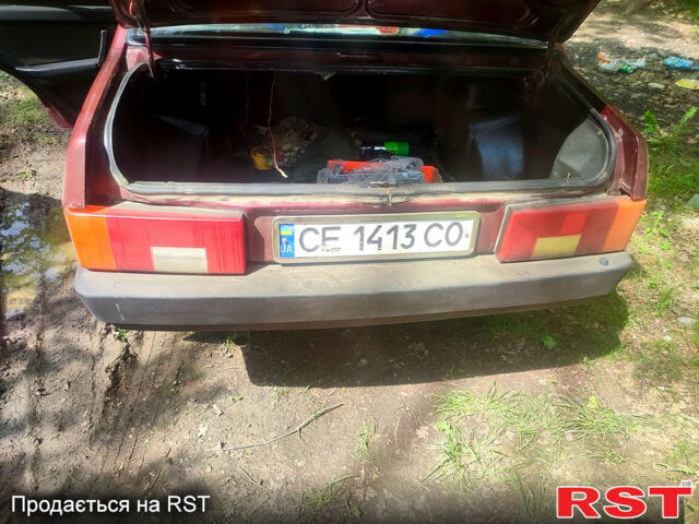 Красный ВАЗ 21099, объемом двигателя 1.5 л и пробегом 50 тыс. км за 1350 $, фото 11 на Automoto.ua