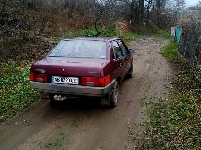 Червоний ВАЗ 21099, об'ємом двигуна 1.6 л та пробігом 170 тис. км за 1400 $, фото 5 на Automoto.ua