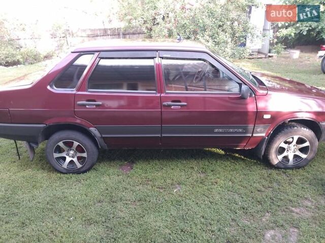 Червоний ВАЗ 21099, об'ємом двигуна 1.6 л та пробігом 160 тис. км за 2500 $, фото 2 на Automoto.ua