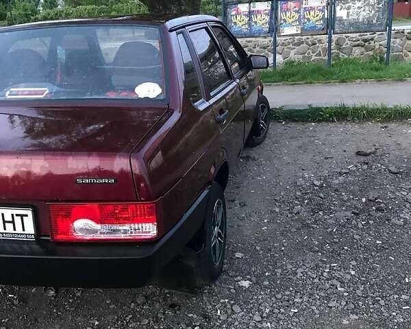 Красный ВАЗ 21099, объемом двигателя 1.6 л и пробегом 347 тыс. км за 1800 $, фото 8 на Automoto.ua