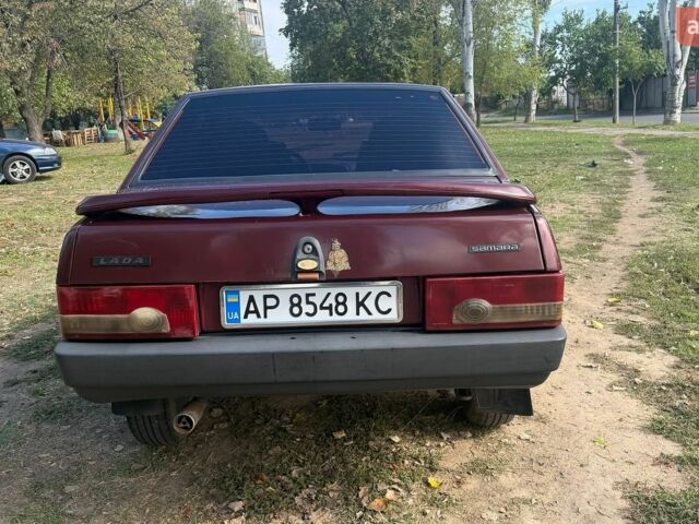 Красный ВАЗ 21099, объемом двигателя 1.6 л и пробегом 250 тыс. км за 1400 $, фото 6 на Automoto.ua