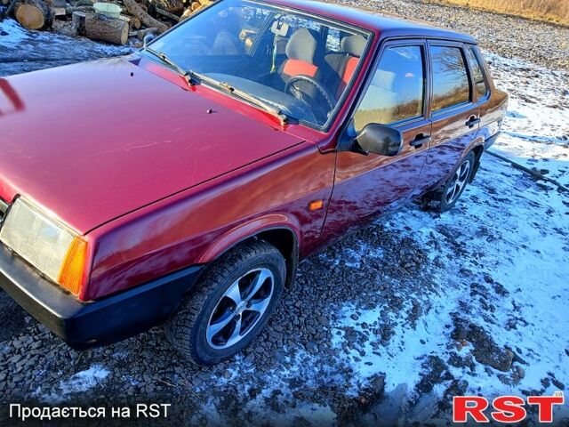 Червоний ВАЗ 21099, об'ємом двигуна 1.6 л та пробігом 0 тис. км за 2000 $, фото 1 на Automoto.ua