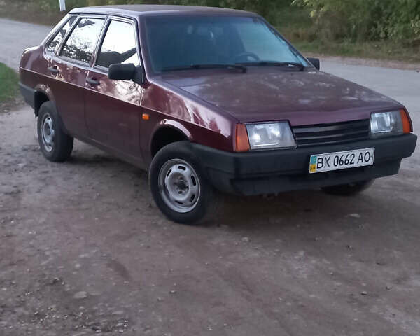 Красный ВАЗ 21099, объемом двигателя 1.5 л и пробегом 165 тыс. км за 1400 $, фото 10 на Automoto.ua