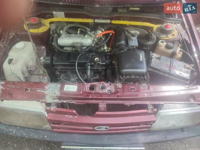 Красный ВАЗ 21099, объемом двигателя 1.5 л и пробегом 111 тыс. км за 1300 $, фото 7 на Automoto.ua
