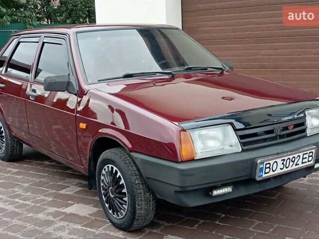 Красный ВАЗ 21099, объемом двигателя 1.6 л и пробегом 267 тыс. км за 2150 $, фото 14 на Automoto.ua