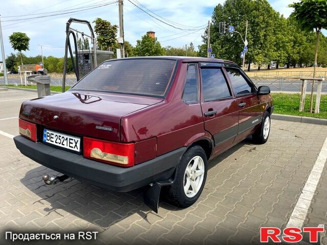 Красный ВАЗ 21099, объемом двигателя 1.6 л и пробегом 200 тыс. км за 2200 $, фото 3 на Automoto.ua