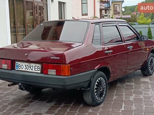 Красный ВАЗ 21099, объемом двигателя 1.6 л и пробегом 267 тыс. км за 2150 $, фото 15 на Automoto.ua
