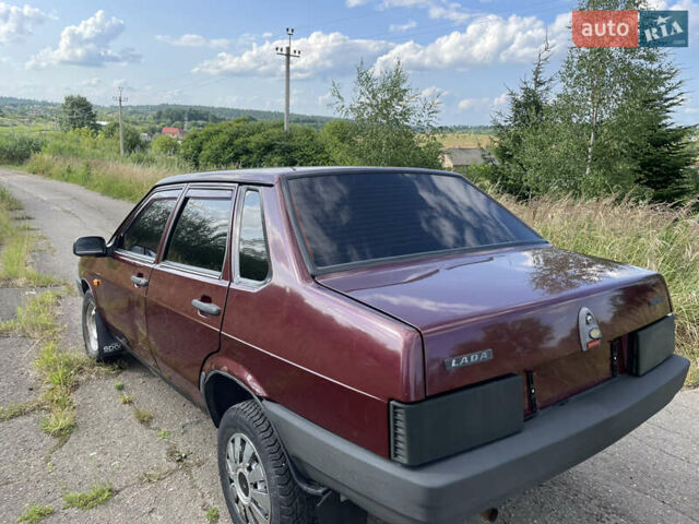 Красный ВАЗ 21099, объемом двигателя 1.6 л и пробегом 221 тыс. км за 1500 $, фото 10 на Automoto.ua