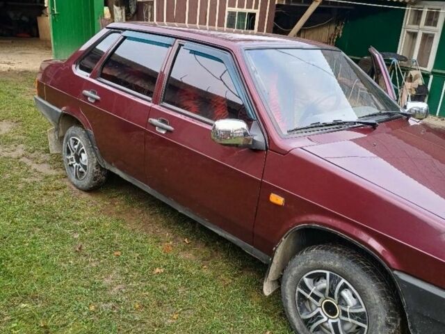 Червоний ВАЗ 21099, об'ємом двигуна 1.6 л та пробігом 115 тис. км за 1500 $, фото 1 на Automoto.ua