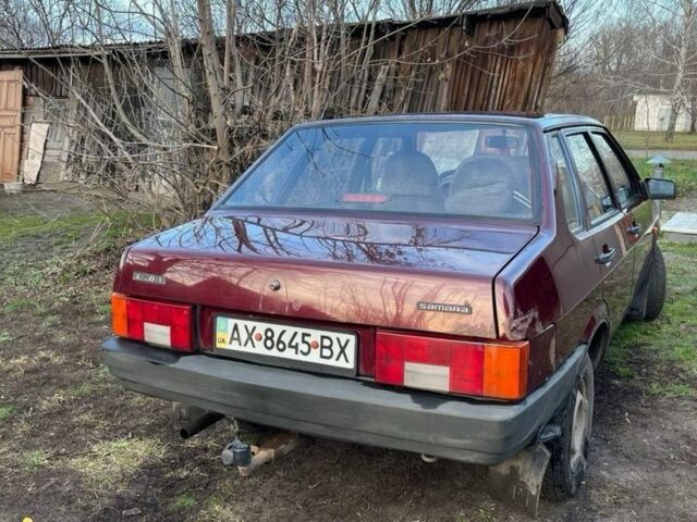 Червоний ВАЗ 21099, об'ємом двигуна 1.6 л та пробігом 220 тис. км за 1400 $, фото 6 на Automoto.ua