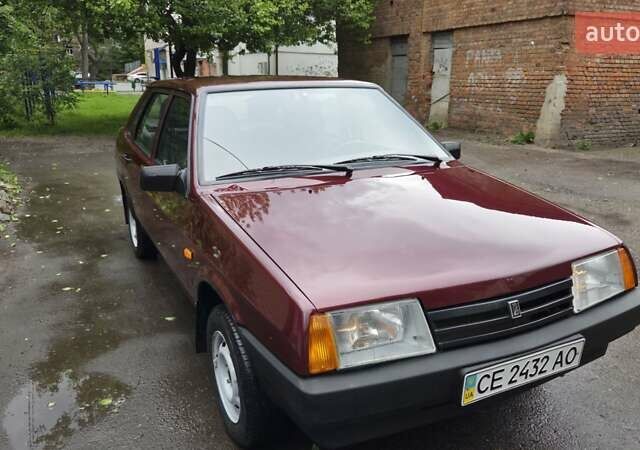 Красный ВАЗ 21099, объемом двигателя 1.6 л и пробегом 25 тыс. км за 5700 $, фото 112 на Automoto.ua