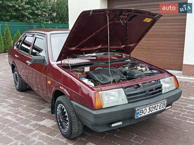 Красный ВАЗ 21099, объемом двигателя 1.6 л и пробегом 267 тыс. км за 2150 $, фото 40 на Automoto.ua