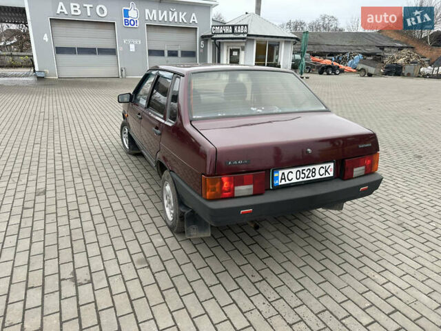 Красный ВАЗ 21099, объемом двигателя 1.6 л и пробегом 200 тыс. км за 1550 $, фото 2 на Automoto.ua