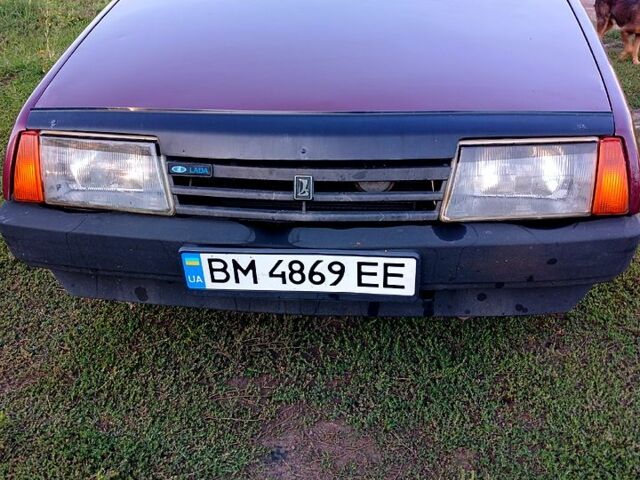 Красный ВАЗ 21099, объемом двигателя 1.6 л и пробегом 297 тыс. км за 1800 $, фото 1 на Automoto.ua