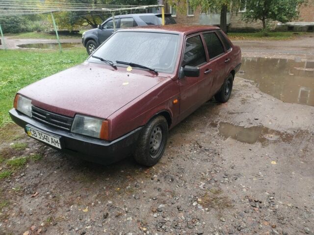 Красный ВАЗ 21099, объемом двигателя 1.6 л и пробегом 160 тыс. км за 1400 $, фото 7 на Automoto.ua